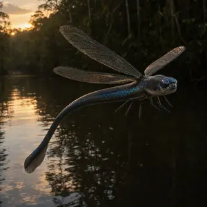 Dragonfly + Electric eel